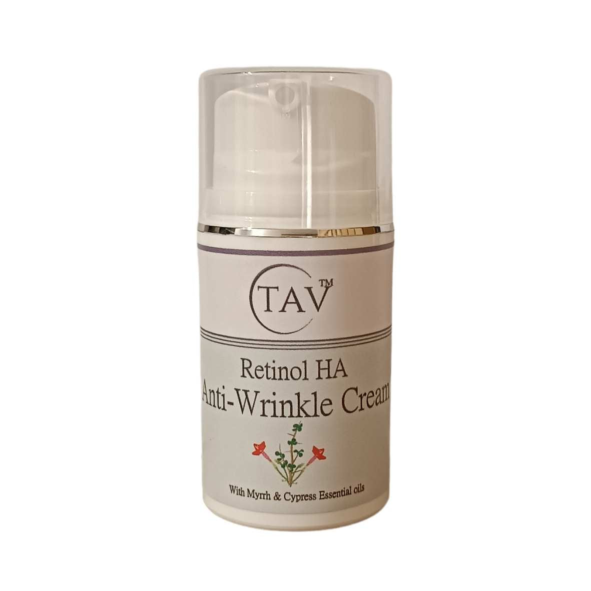 Retinol HA Anti-Wrinkle Cream with Myrrh & Cypress - 50g