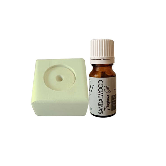 Wooden diffuser + Fragrance oil