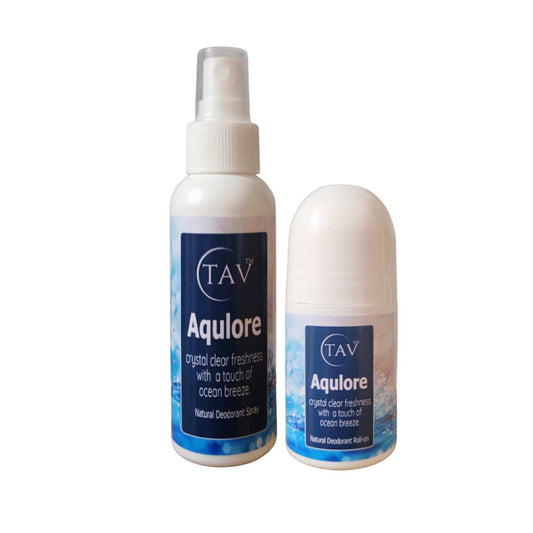 Natural deodorant spray/roll-on combo