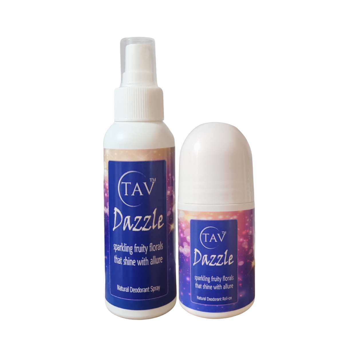 Natural deodorant spray/roll-on combo