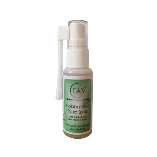 Colloidal silver anti-bacterial throat spray - 30ml