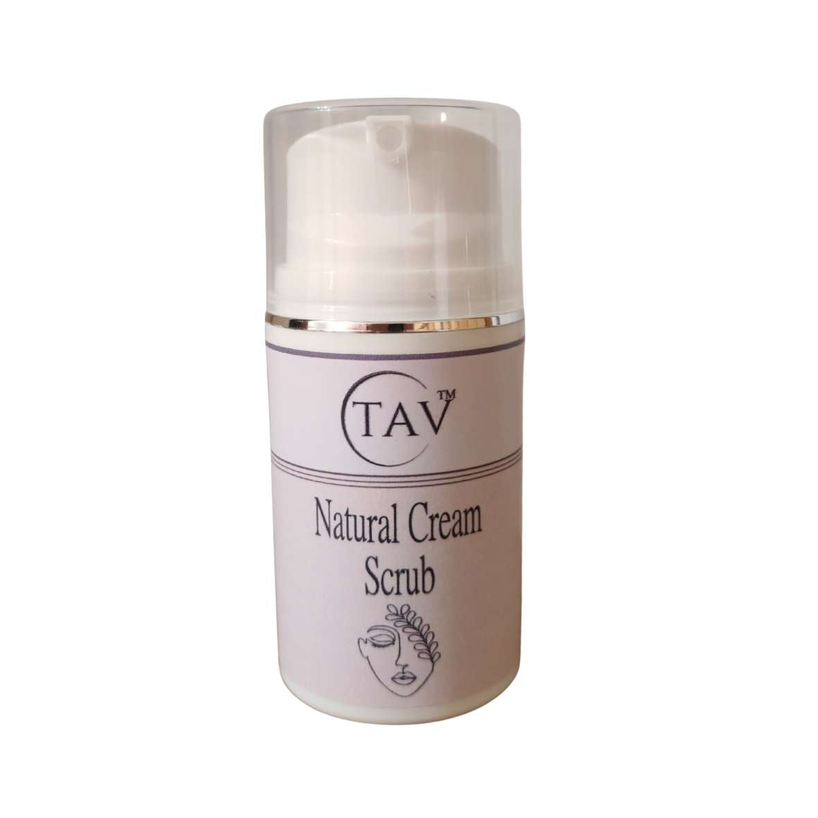 Natural Cream Scrub - 50g